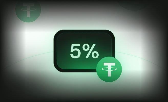 5% referral reward